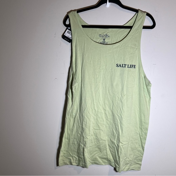 Salt Life Island Hammock Men’s Sleeveless Tank - Picture 3 of 3